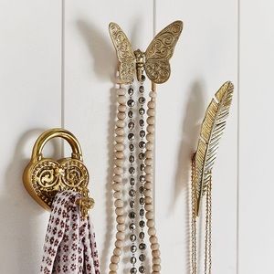 NEW Set of 3 PB Teen Pottery Barn Wall Hooks